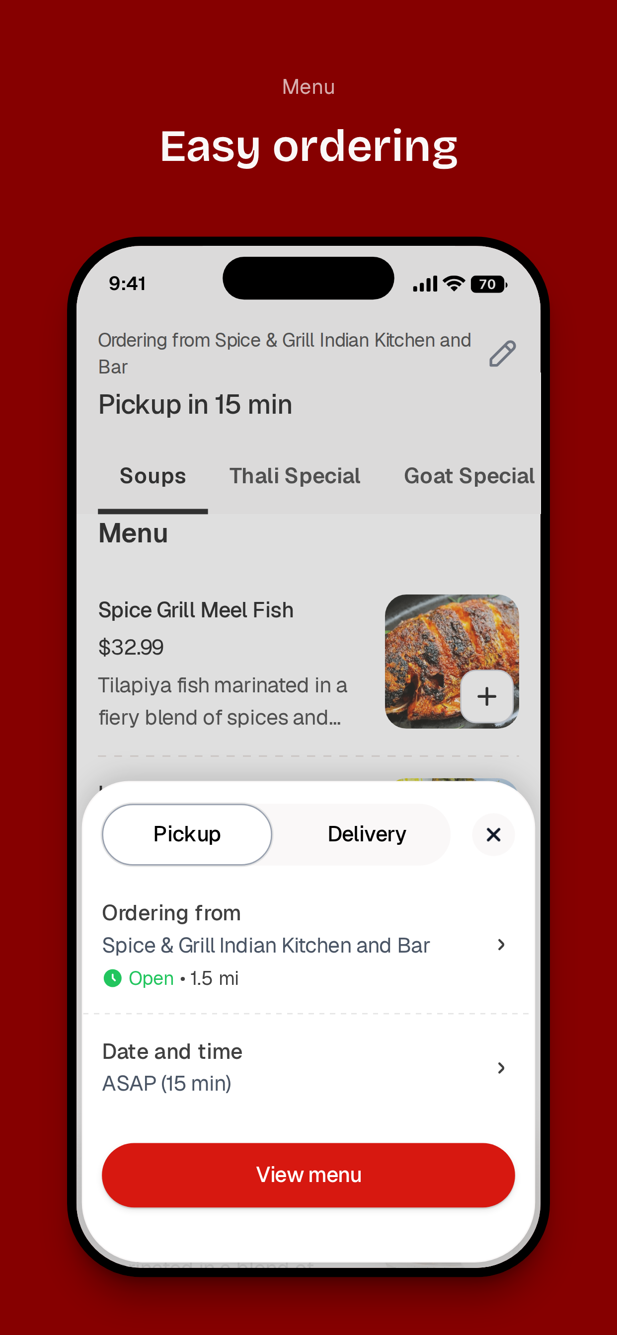 Spice & Grill Indian Kitchen screenshot 3