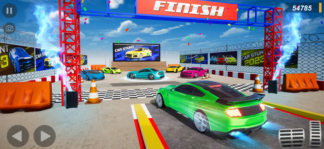 Screenshot #1 pour Voiture Mega Ramps