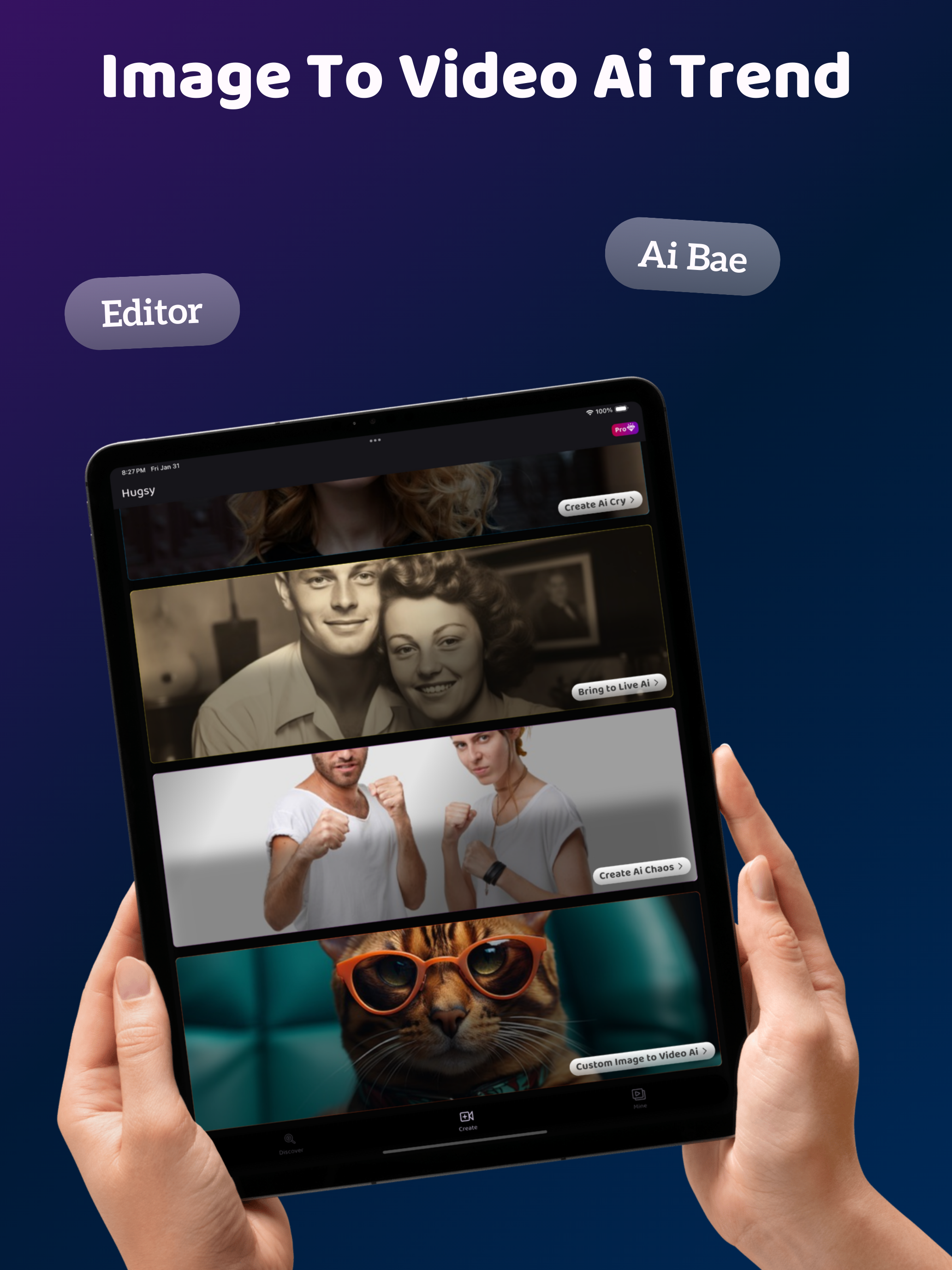 Hugsy: AI Hug Video Maker