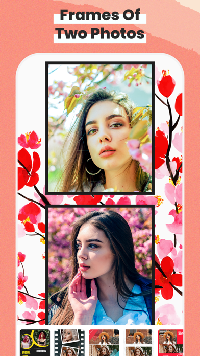 Screenshot #2 pour Photo Frames Collage & Editor