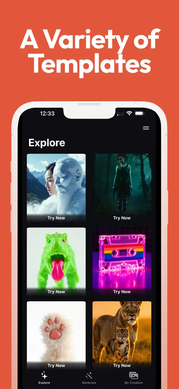 Screenshot #1 pour AI Art Maker + Generator