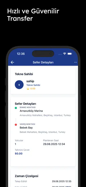 Taksea – Deniz Taksi screenshot 4