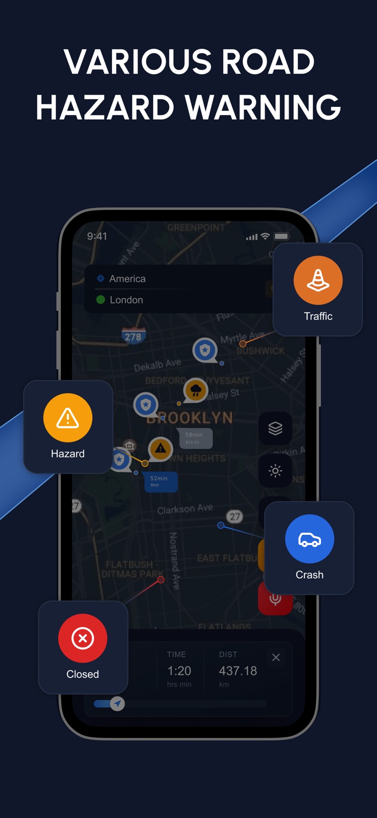 Routez - Truck Navigation iphone screenshot 4