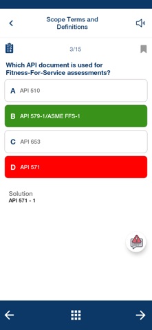 API 571 Helpmate screenshot