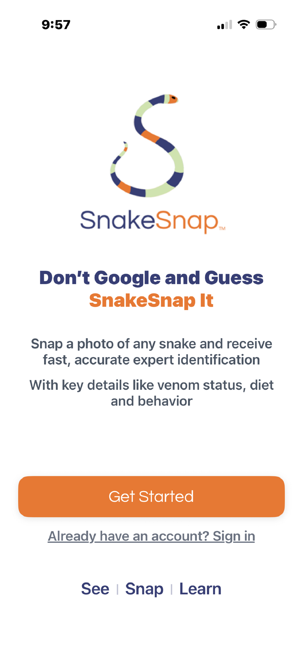 SnakeSnap: Snake Identifier