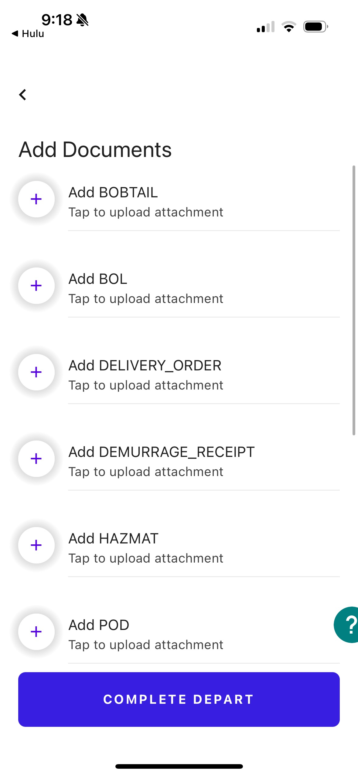 Landside Driver Mobile App