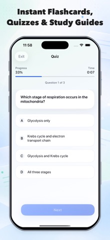 AI Notes & Voice Recorder iPhone screenshot