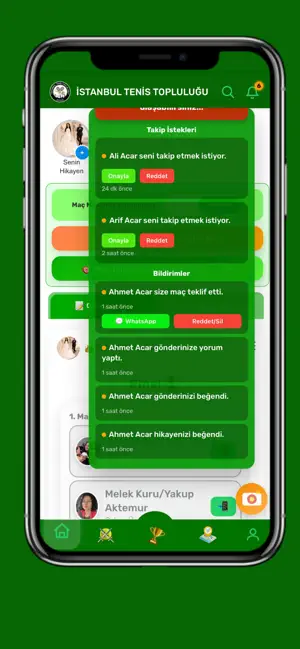 İstanbul Tenis Topluluğu iPhone screenshot 3