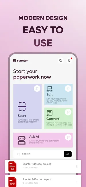 Scanter: PDF Scanner & Docs screenshot 2