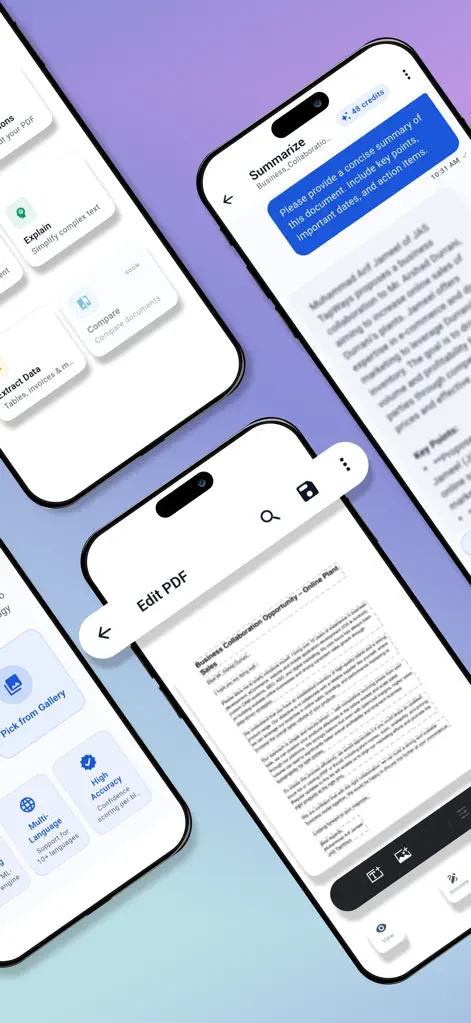 PDF AI: Edit, Read & Analyse - Utilities App | MWM
