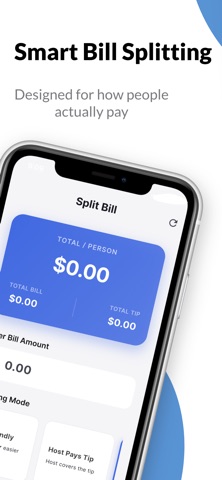 Split Blue - Smart Bill Screenshot 1 of 5