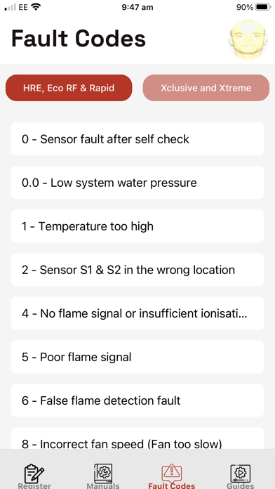 Screenshot 4 of MiREG Plus App