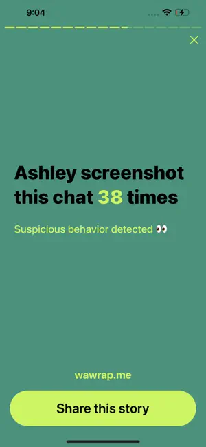 My WA Wrapped screenshot 3
