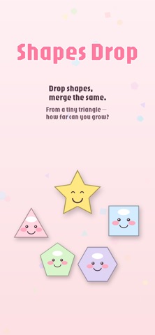 Shapes Drop — Merge Puzzle Screenshot 1 of 5