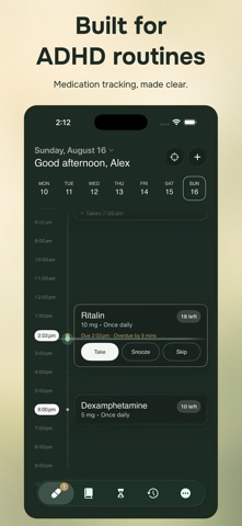 Pillr: ADHD Medication Tracker Screenshot 1 of 8