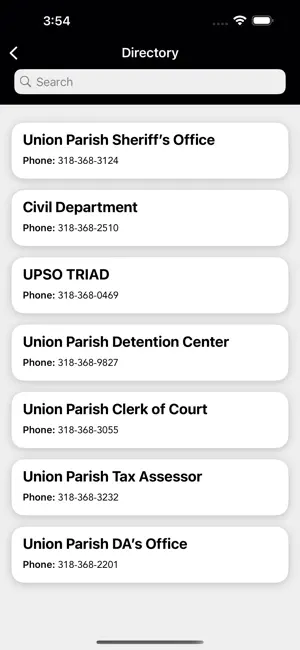 Union Parish Sheriff LA screenshot 2