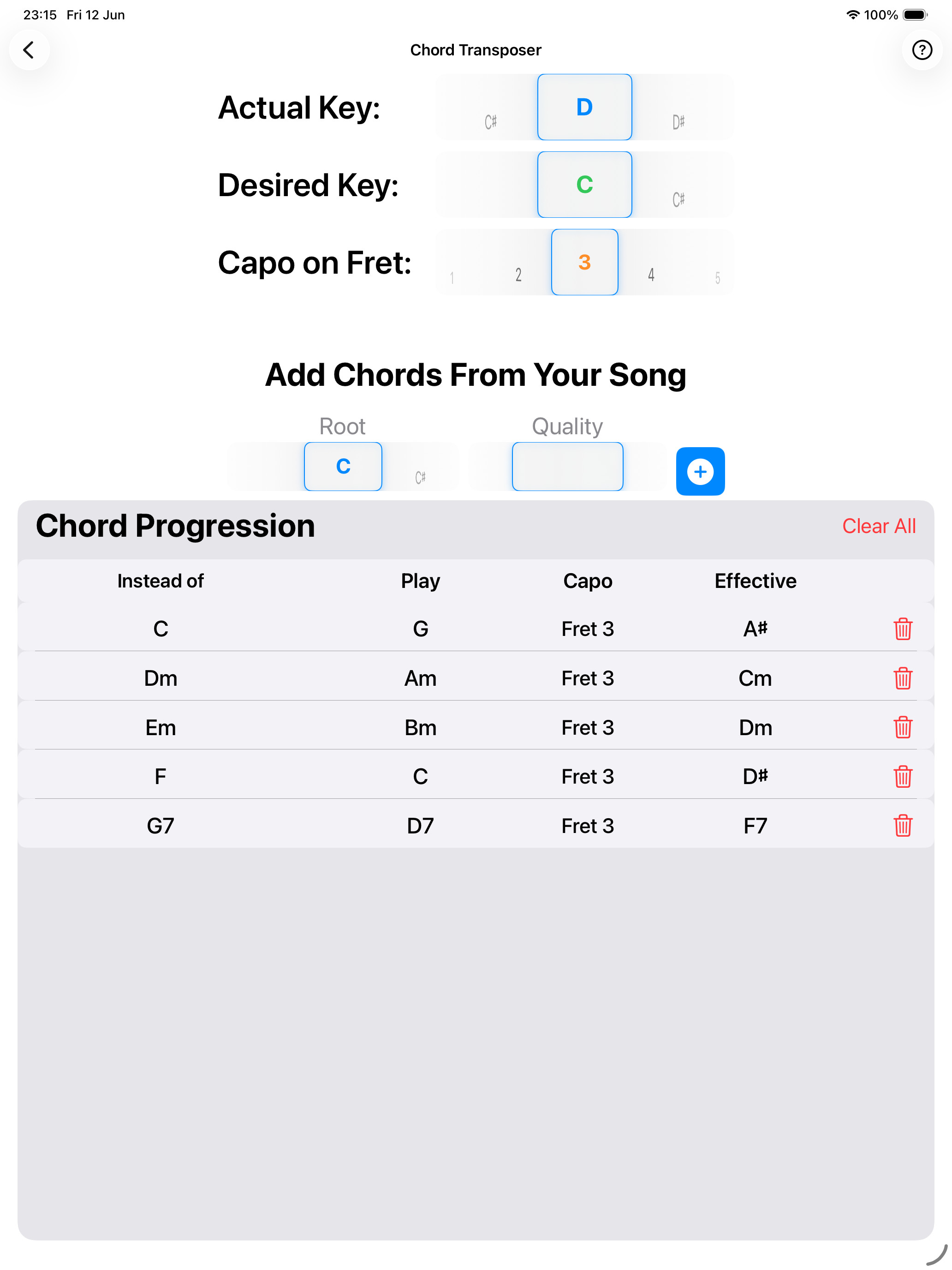 GTK - Guitar Player's Toolkit screenshot 19