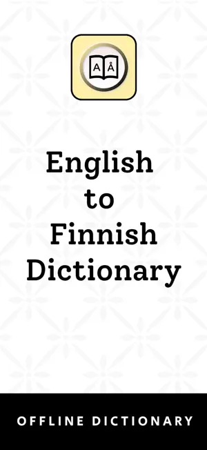 Finnish | Finnish Dictionary screenshot 1