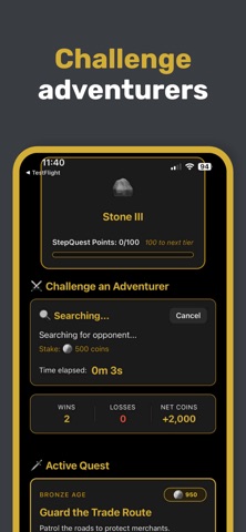 Step Quest - Step Tracking App screenshot