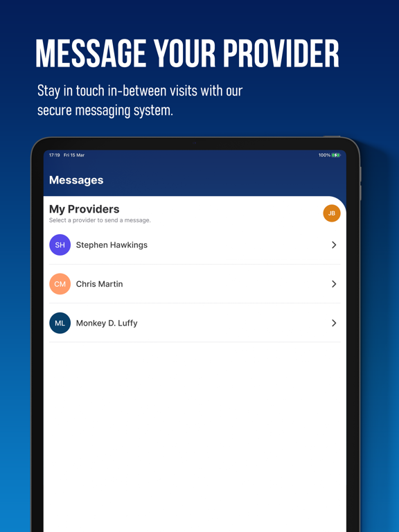 App screenshot