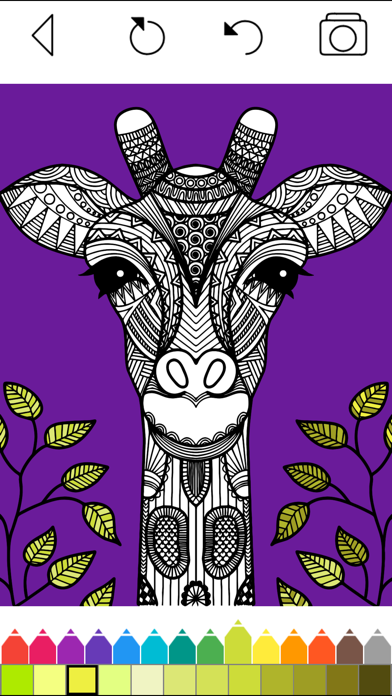 Animal Coloring Book - Screenshot