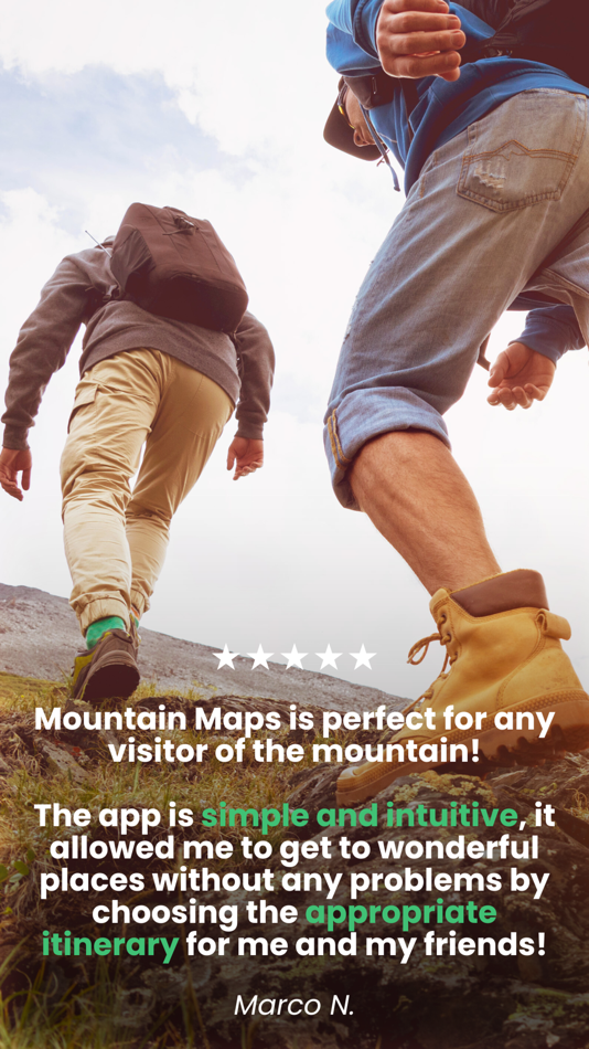 #7. Mountain Maps: Hiking & Maps (iOS) 由: MountainMaps SRL