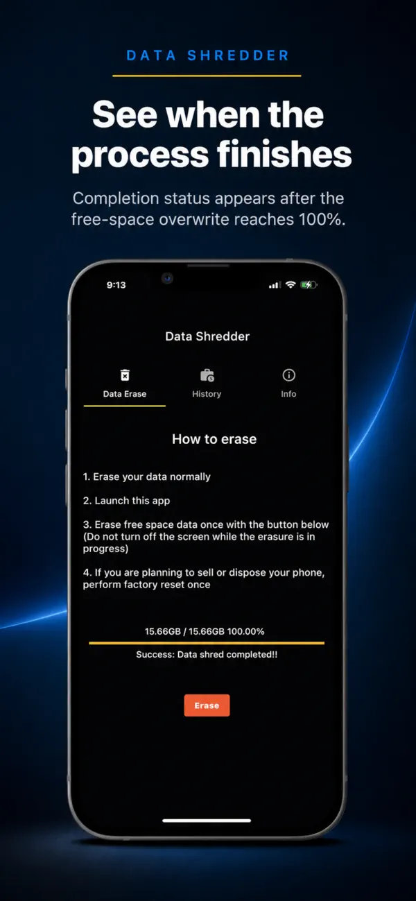 Screenshot #3 pour DataShredder