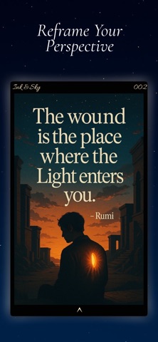 Ink & Sky - Daily Quotes screenshot