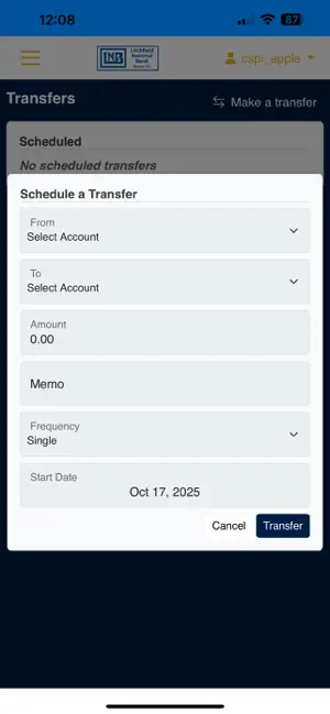 LNB Mobile Banking screenshot 3