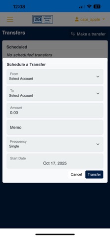 LNB Mobile Banking screenshot