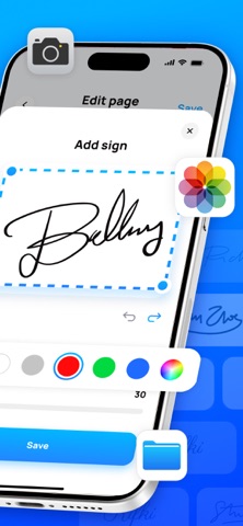 iSign: Sign Documents iPhone screenshot