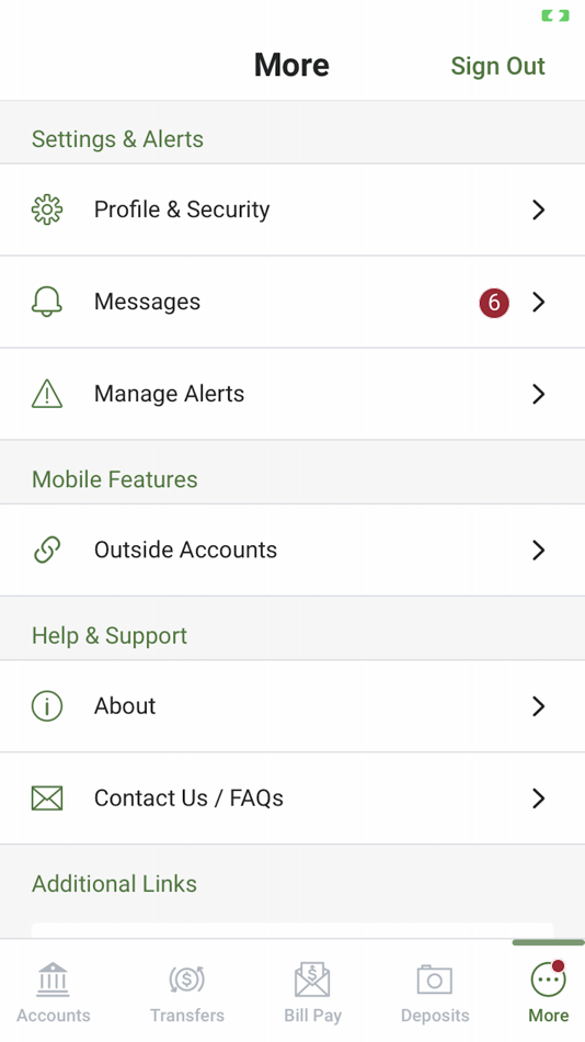 #5. Flat Branch Bank (iOS) Ved: Flat Branch Bank