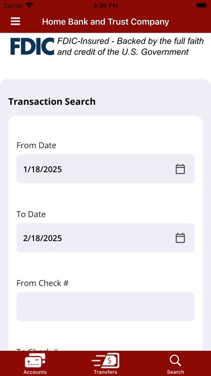 Home Bank & Trust Co. Mobile screenshot-3