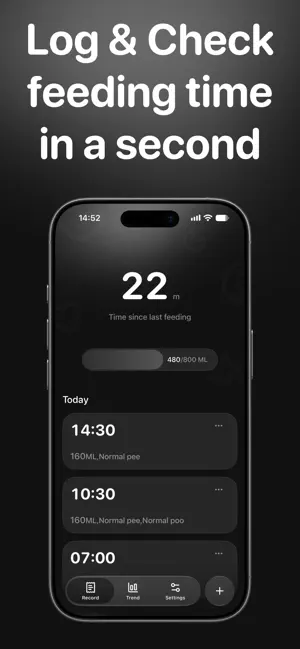 100 Feed-Baby Feeding Tracker screenshot 1