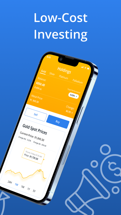 CyberMetals: Buy Gold & Silver Screenshot