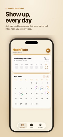 HabitPlate screenshot