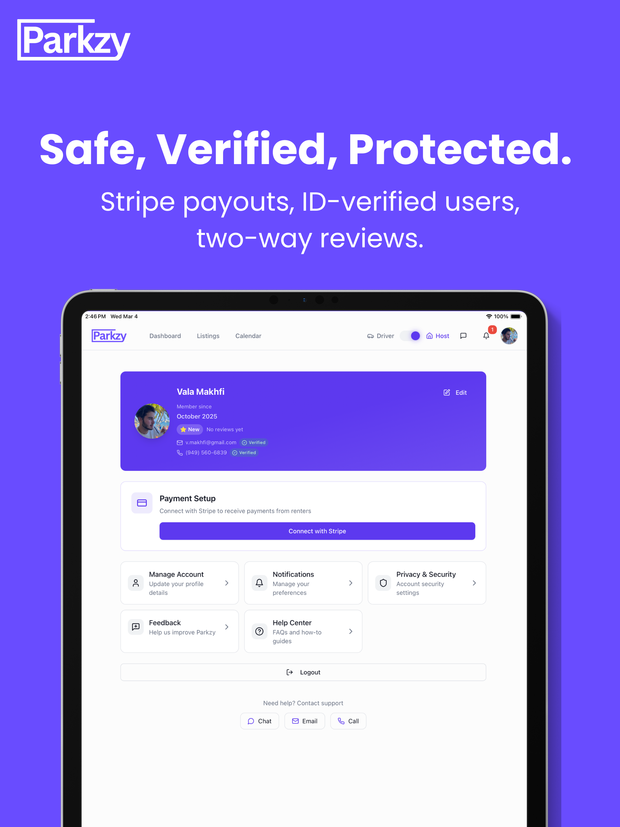 Parkzy: Find Parking Nearby