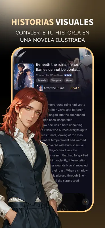 Saylo:Chat de personajes de IA screenshot 2 of 7