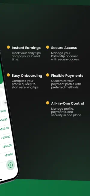 PatronTip screenshot 2