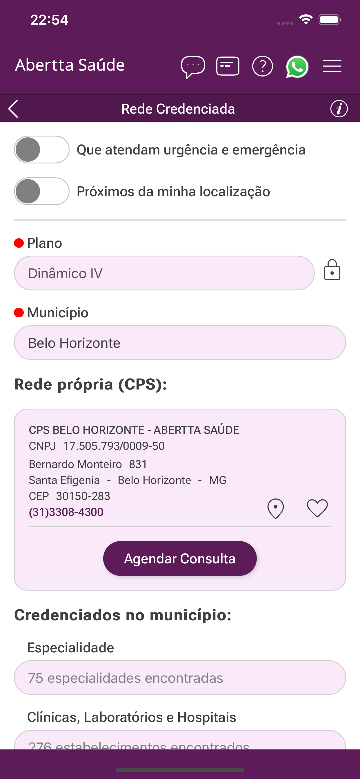 Abertta Saúde Mobile