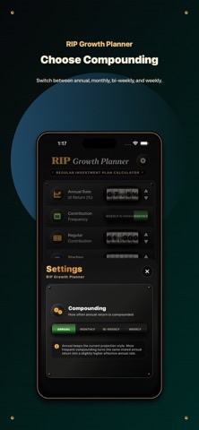 RIP Growth Planner screenshot
