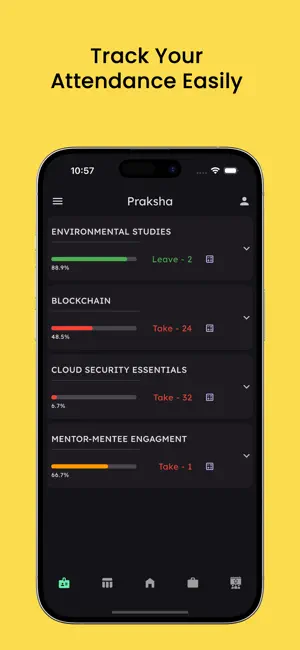 Praksha: Attendance Tracker screenshot 2