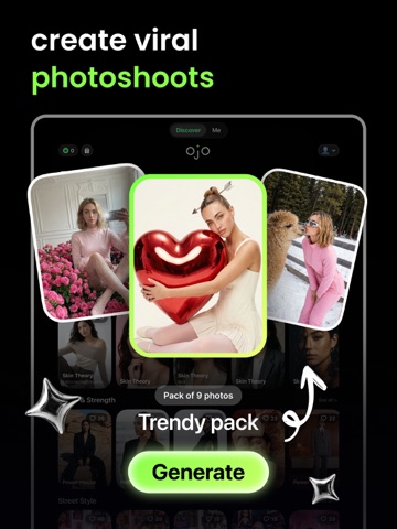 ojo - AI Photo Video Generator iPad screenshot