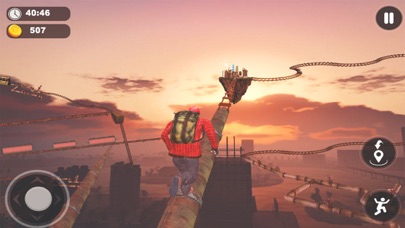 Parkour Up air Adventure Race Screenshot