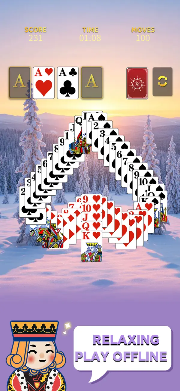 #4. Solitaire Relax®: Classic Card (iOS) De: Palmax Group Limited