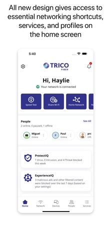 Trico Fiber iPhone screenshot