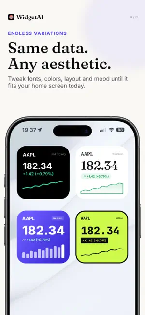 WidgetAI - Custom AI Widgets screenshot 4
