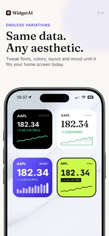 WidgetAI - Custom AI Widgets Screenshot 4 of 6