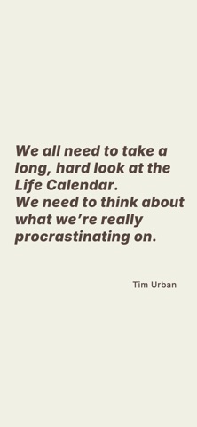 Bucket List & Life Calendar screenshot