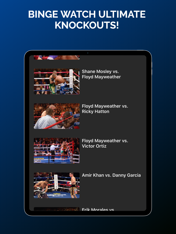 FIGHT SPORTS MAX iPad screenshot 3 - Sports app